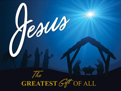 THE GREATEST GIFT OF ALL .